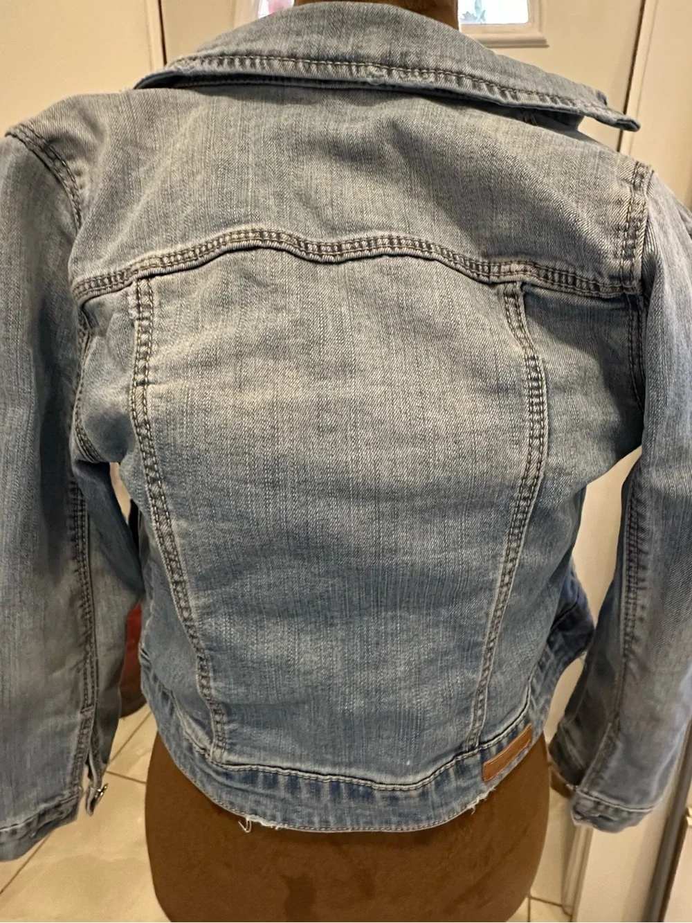 Zara Light Blue Denim Jean Jacket